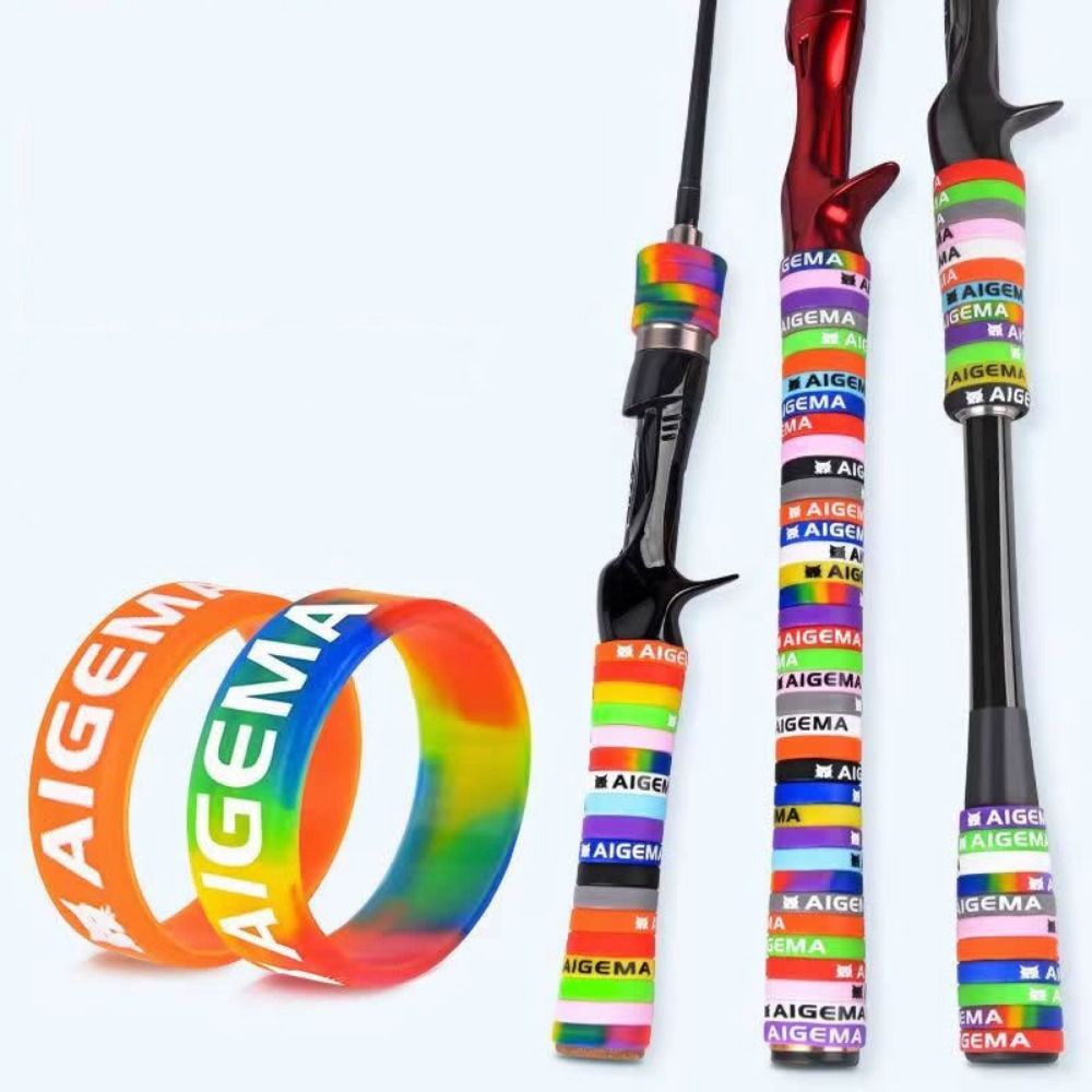 Vape Band Silicone - Anti-skid Silicone Pesca Rod Grip Capa,