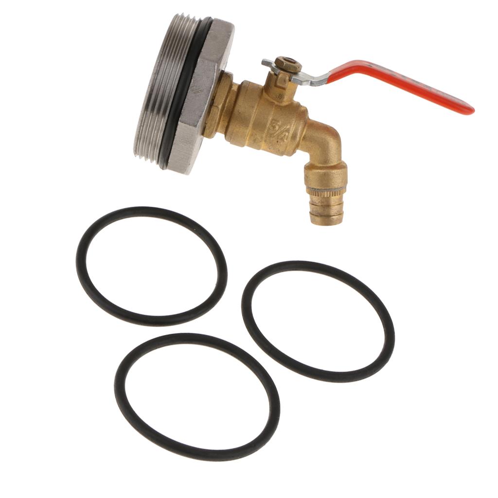 Tank O-Ring Seal - Aço inoxidável Ton Barrel Tank Outlet