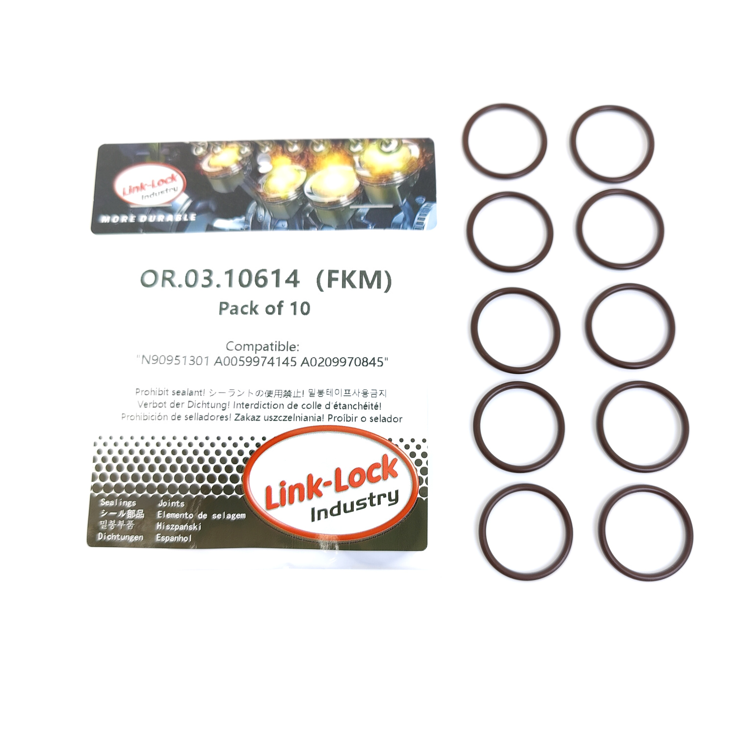 Tank O-Ring Seal - Kit de Anéis de Vedação O-Ring