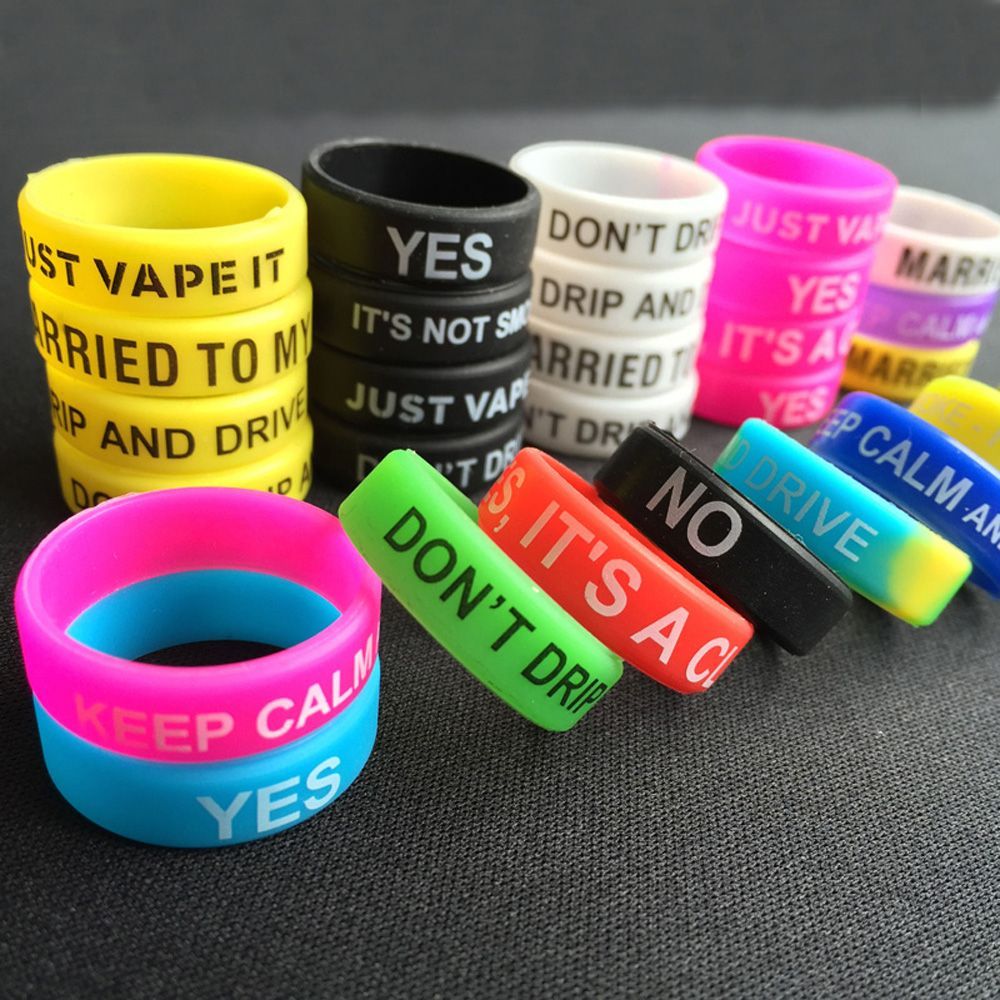Vape Band Silicone - Anel Antiderrapante de Silicone para Mods