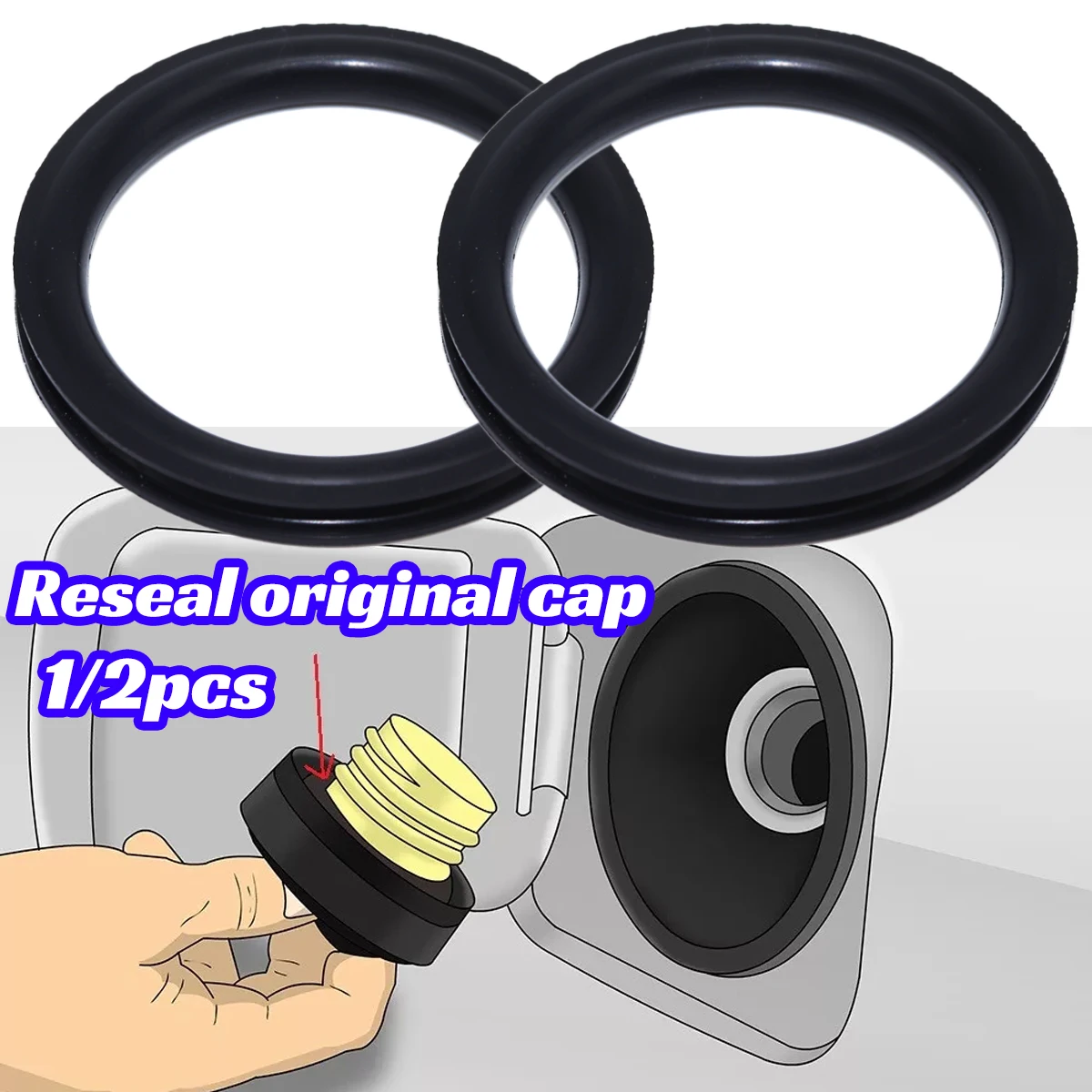 1/2 pçs tampa do tanque de ved - Tank O-Ring Seal avaliação e preço