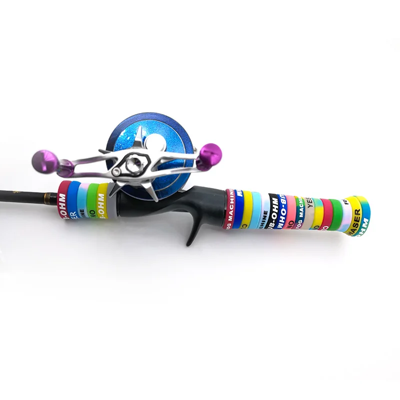 Novo 10 pçs vara de pesca alça - Vape Band Silicone avaliação e preço
