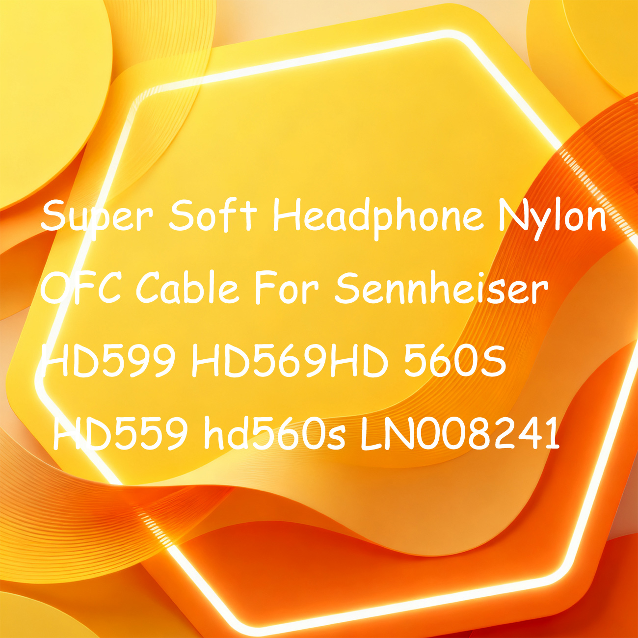 Cabo de Nylon OFC Super Macio  - Sennheiser Headphone Hd 560S avaliação e preço